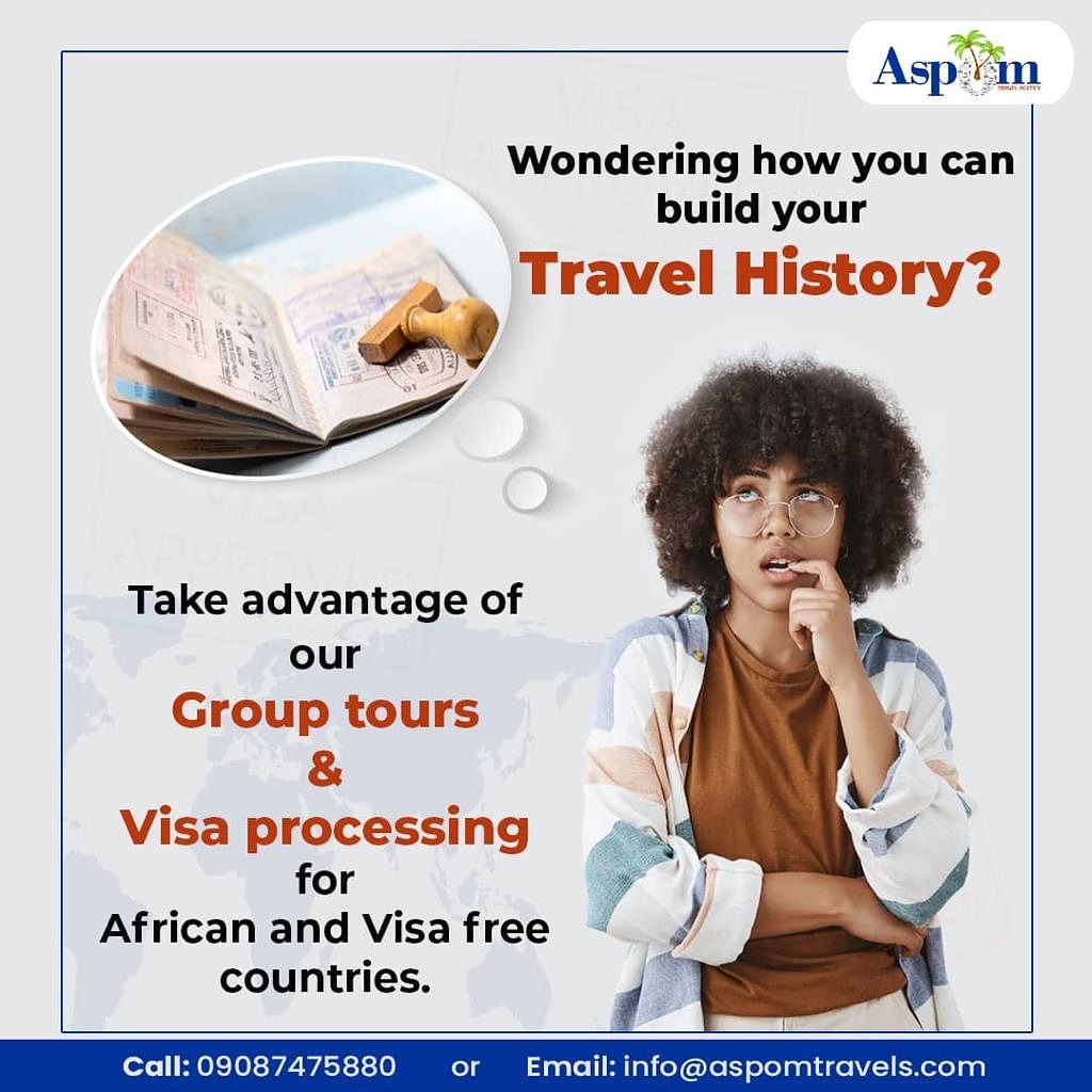 aspomtravels's tweet photo. Wondering how you can build your travel history?
Take advantage of our group tours and visa free countries.
.
Send us a DM or
π 09087475880
π§ info@aspomtravels.com
.
.
.
#aspomtravels
#aspombirthservices #visa #UK
#visaprocessing #visaapplication https://t.co/dFiBU6A65a