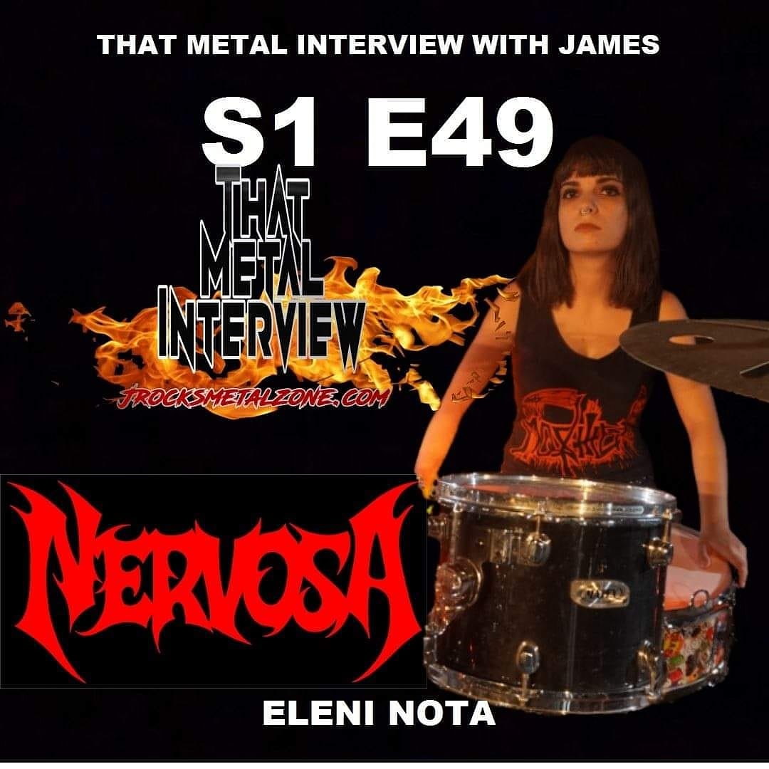 Listen to our interview with #eleninota of #nervosa #subscribe 

youtu.be/ojPGTacD_r4

lnk.to/uj7sH3k4