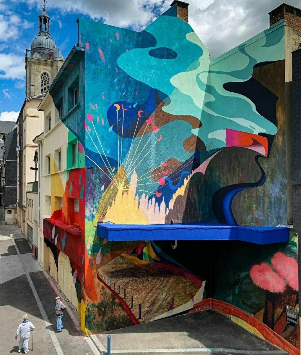 MolinaStreetArt's tweet photo. Colourful wall by French Adrien Ladmiral for Art en Ville in Rouen, France (2020)
#jaw #javv #adrienladmiral #artenville #rouen #rouenstreetart #streetart #lamolinastreetart
📷 via Insta artist | https://t.co/GAWTfYEE6F https://t.co/oSSMmeGeK5