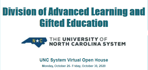 Don't miss this opportunity!  UNC System OPEN HOUSES!  Oct.  26th - 30th.  Click on link for more information!
ow.ly/1KGE50C0IZj