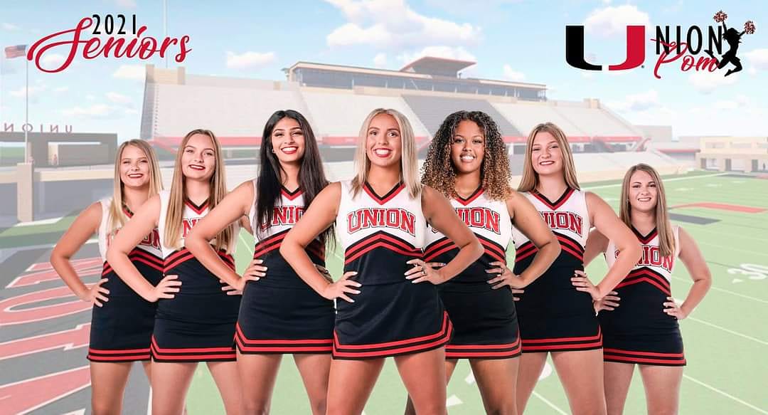 UnionPom's tweet image. We have been waiting for this night to come!  Senior Night for these beautiful Union Varsity Pom girls!!  We can't wait to celebrate you on the field tonight!  Allena Tucker, Alizah Allgood, Insia Akberali, Emma Jones, Faith Ayele Maddie Schiffli, and Olivia Flynt.  ❤️🎀❤️