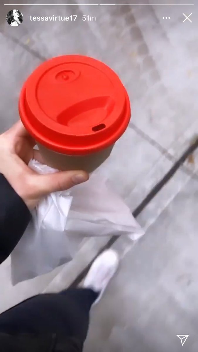 skateandshine's tweet photo. bought "maple" coloured socks today, @vmdrawings sent me a photo of us and our sauga project, and tessa posted a story with a cuppa from a toronto coffee place the girls and I went to last year. the ttyct/rtr/canada sadness has officially begun 🥺 https://t.co/H7J1MDD2lC
