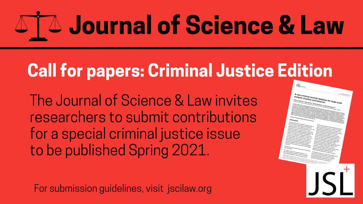 JSciLaw's tweet image. Ready to publish? jscilaw.org  #openaccess #justicetwitter