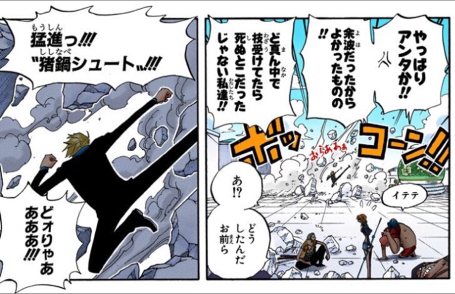 ワンピース サンジのディアブルジャンブや技を紹介 血統因子との関係は 2ページ目 Selvy