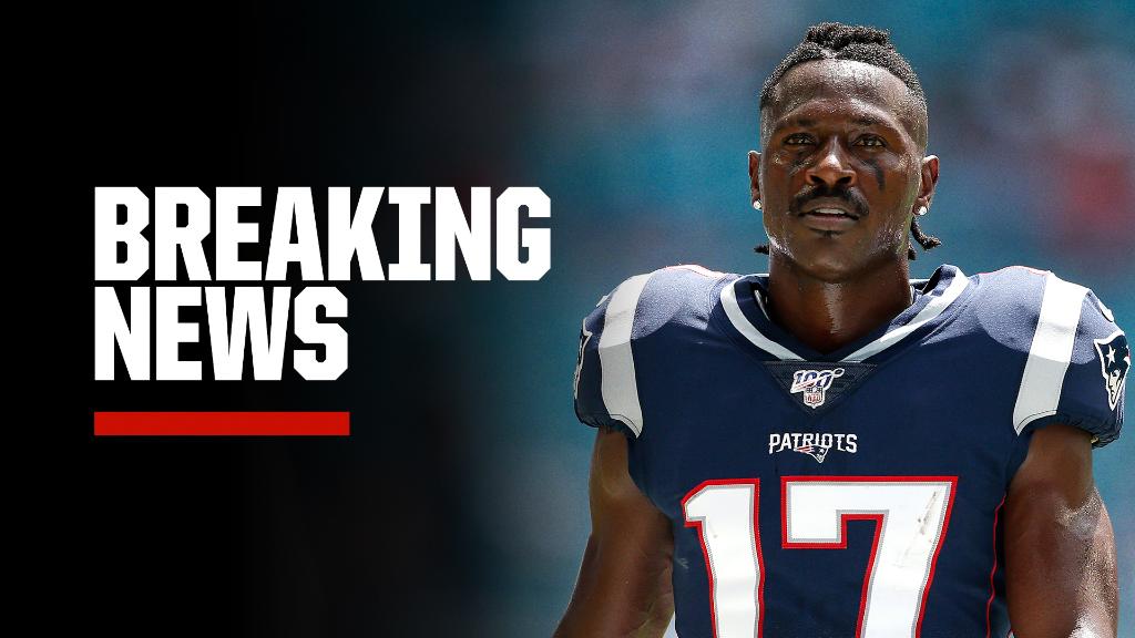 SportsCenter's tweet photo. Breaking: Antonio Brown will visit the Bucs on Saturday, as first reported by the Houston Chronicle and confirmed by @espn. 

Seattle is still in the mix, but the Bucs have emerged as the favorites, per @AdamSchefter. https://t.co/kx58edW6sL