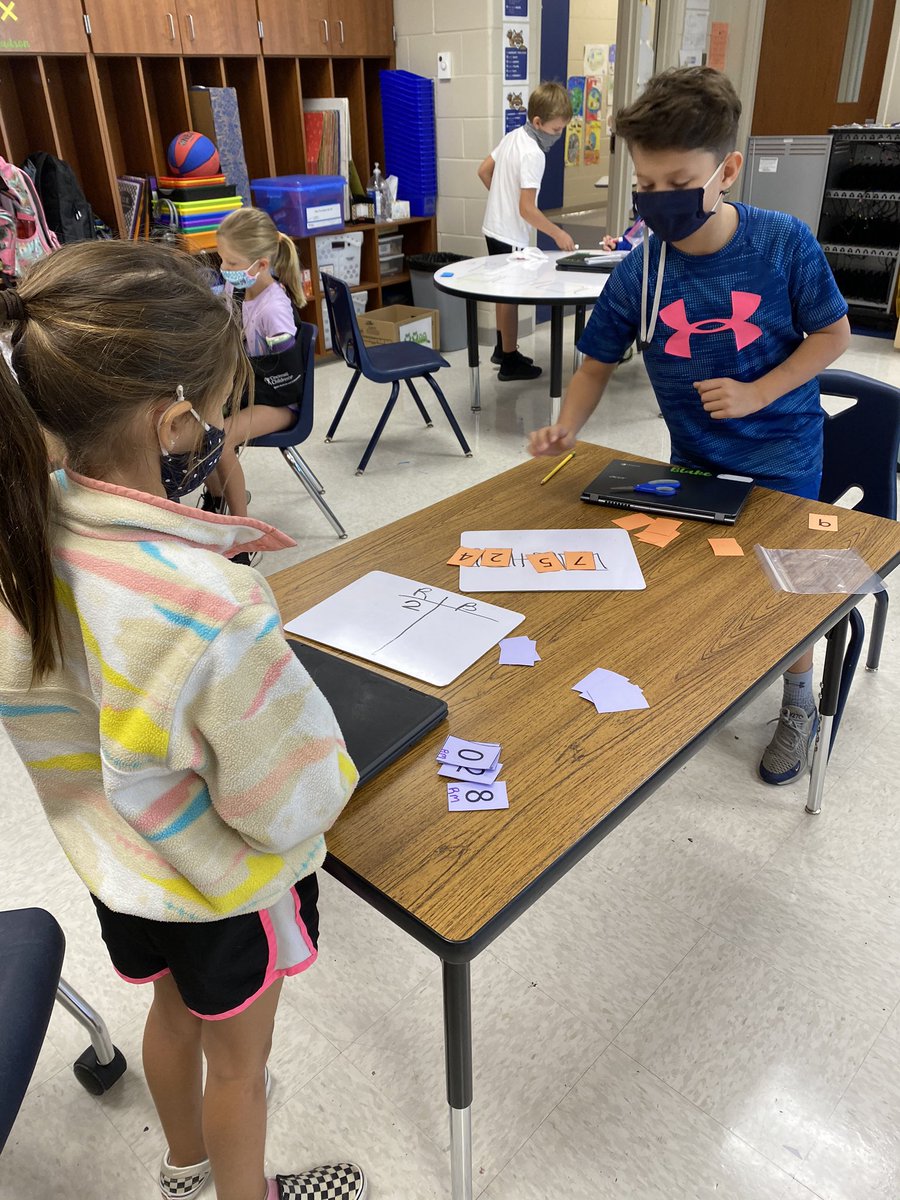 MsLovelyEDU's tweet image. Physically distant math game success! This one is my favorite for building fluency. I’ve caught kids playing it during indoor recess so I’d say like it too. @WilsonElem #mtbos #octmchat