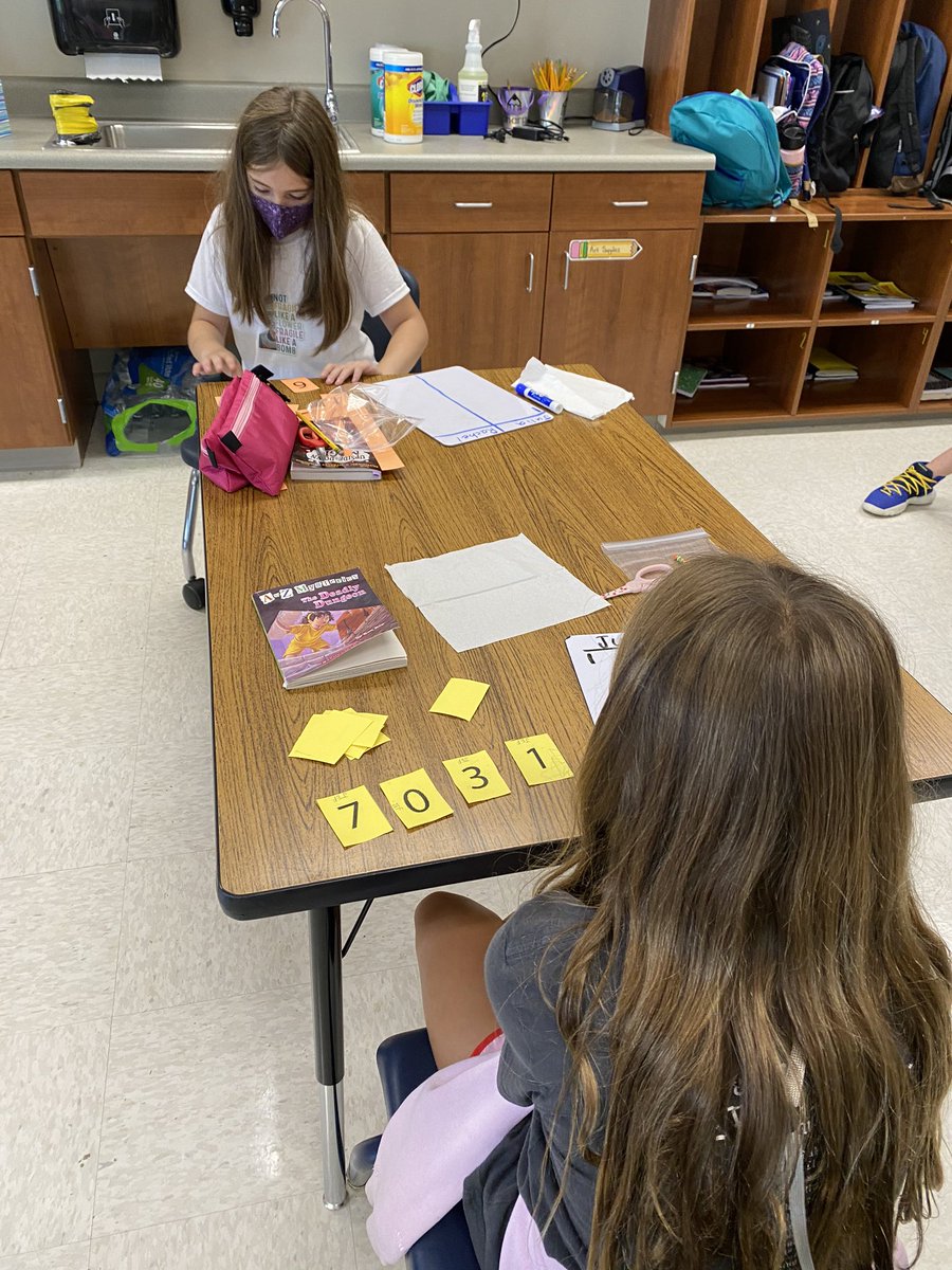 MsLovelyEDU's tweet image. Physically distant math game success! This one is my favorite for building fluency. I’ve caught kids playing it during indoor recess so I’d say like it too. @WilsonElem #mtbos #octmchat
