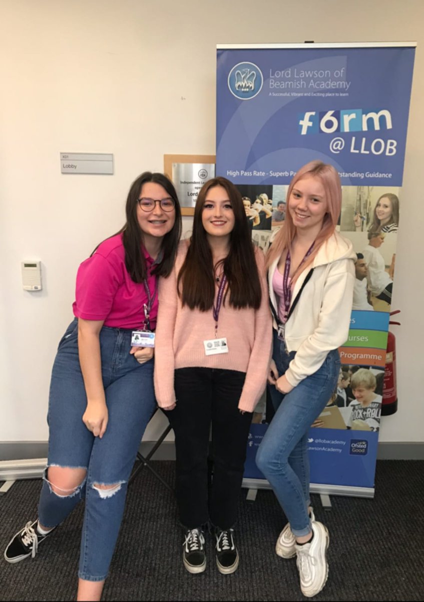 llobacademy's tweet photo. Some of our brilliant 6th Form wearing it pink👍

Huge well done guys, lots of fun raising money and awareness for Breast Cancer Now👏

#WearItPink 
@llob6th https://t.co/j1jUKPTJbT