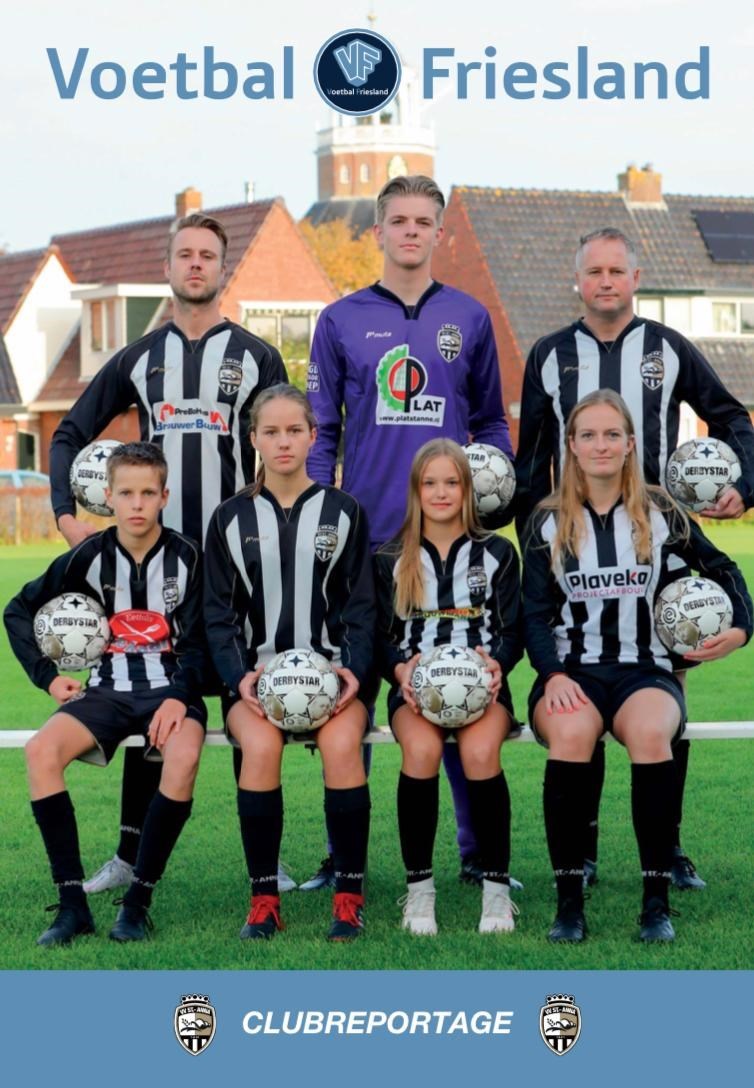 Clubreportage V.V. St-Anna in nieuwste editie Voetbal Friesland bit.ly/3op2Yia