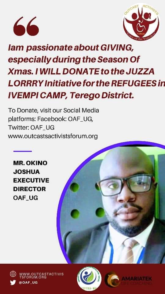 OAF_ug's tweet photo. #JuzzaLorry, Let's Fill the Lorry for the Refugees in Imvepi Camp
@amariatek @OPMUganda @UNHCRuganda @KagutaMuseveni#LeaveNoOneBehind https://t.co/D6nTpfwjZ5