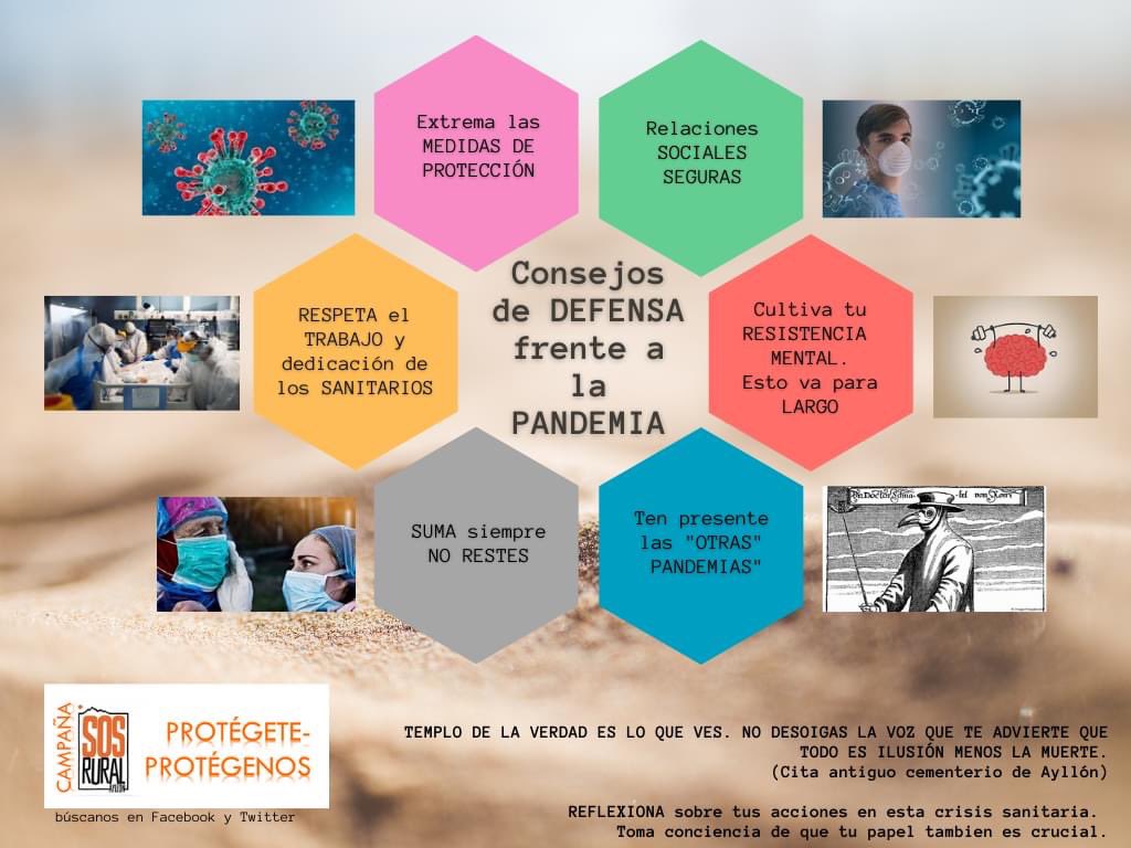 "Templo de la verdad es lo que ves. No desoigas la voz que te advierte que todo es ilusión menos la muerte."
#protegeteprotegenos
#ProtegeteYProtegeALosDemas <a href="/sosrural/">SOSRural_Ayllón</a>