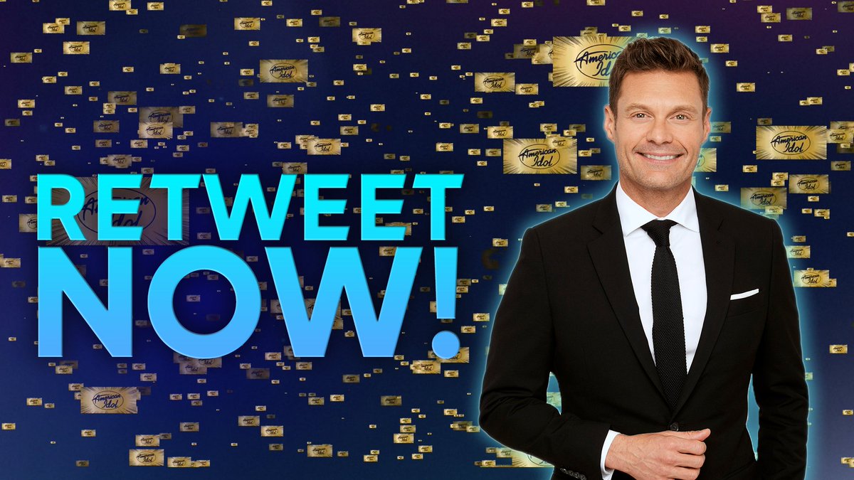 RyanSeacrest's tweet photo. Favorite if you’re a fan of #AmericanIdol, RETWEET if you want us to win #TheCompetitionShow at the #PCAs! It’s the last day to vote so get them all in: https://t.co/T84V8uzSjN

@LionelRichie @katyperry @LukeBryanOnline https://t.co/0Pq0rkK8kI