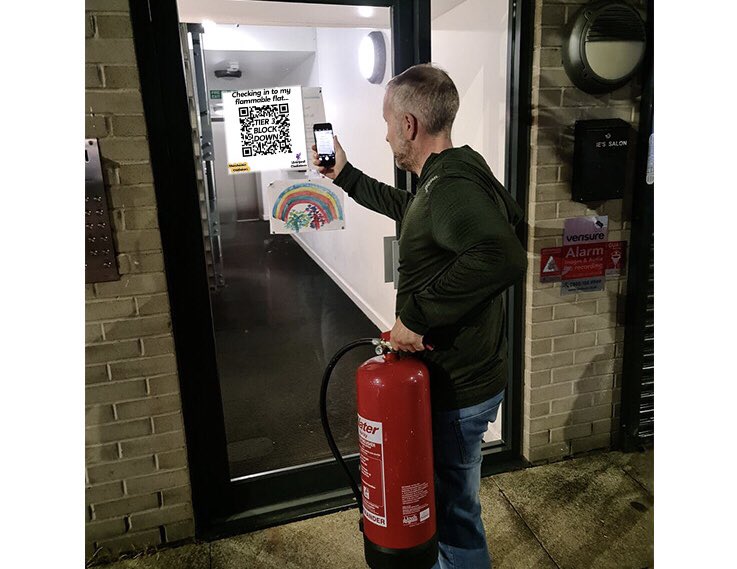 LifeBuildings's tweet photo. I’m checking in to my flammable flat this evening in Tier 3 Manchester. ‘Fear, bankruptcy, sadness, eviction, death trap ’ @McrCladiators
@EOCS_Official
#EndOurCladdingScandal
#Tier3Blockdown 
@RobertJenrick 
@mhclg https://t.co/J89FnLxA2u