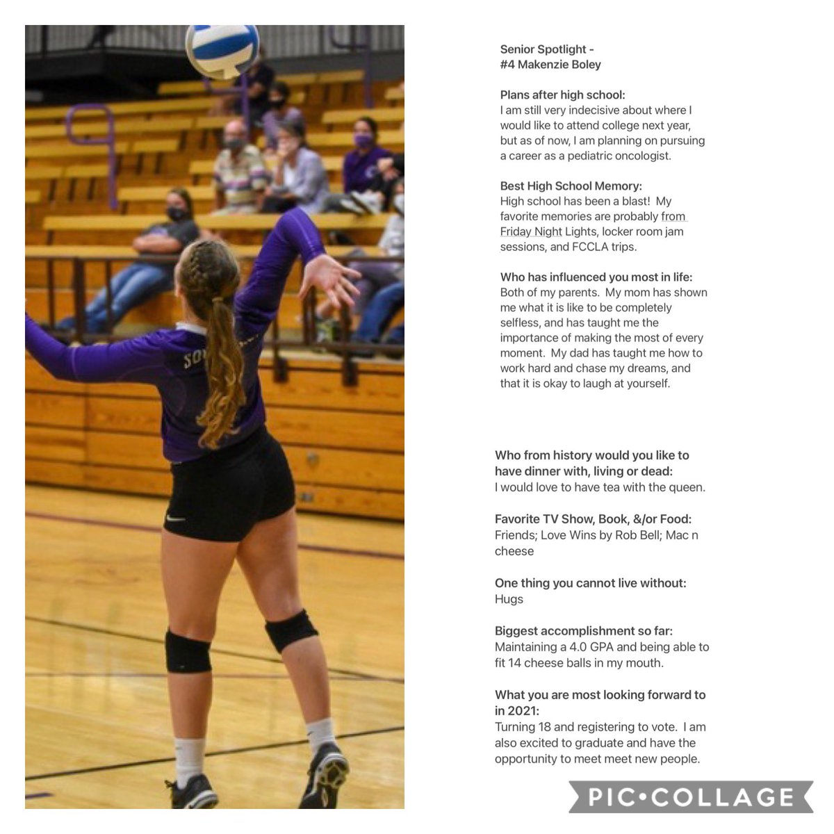 SESTrojanVB's tweet photo. Our last Senior Spotlight....
#4 Makenzie Boley https://t.co/OtVE6mL2Xv