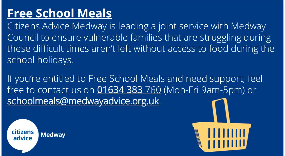 CABMedway's tweet photo. No child should go hungry in the UK. Our partnership with @medway_council will help ensure no Medway children suffer . #ENDCHILDFOODPOVERTY https://t.co/43jXU1pv7Q