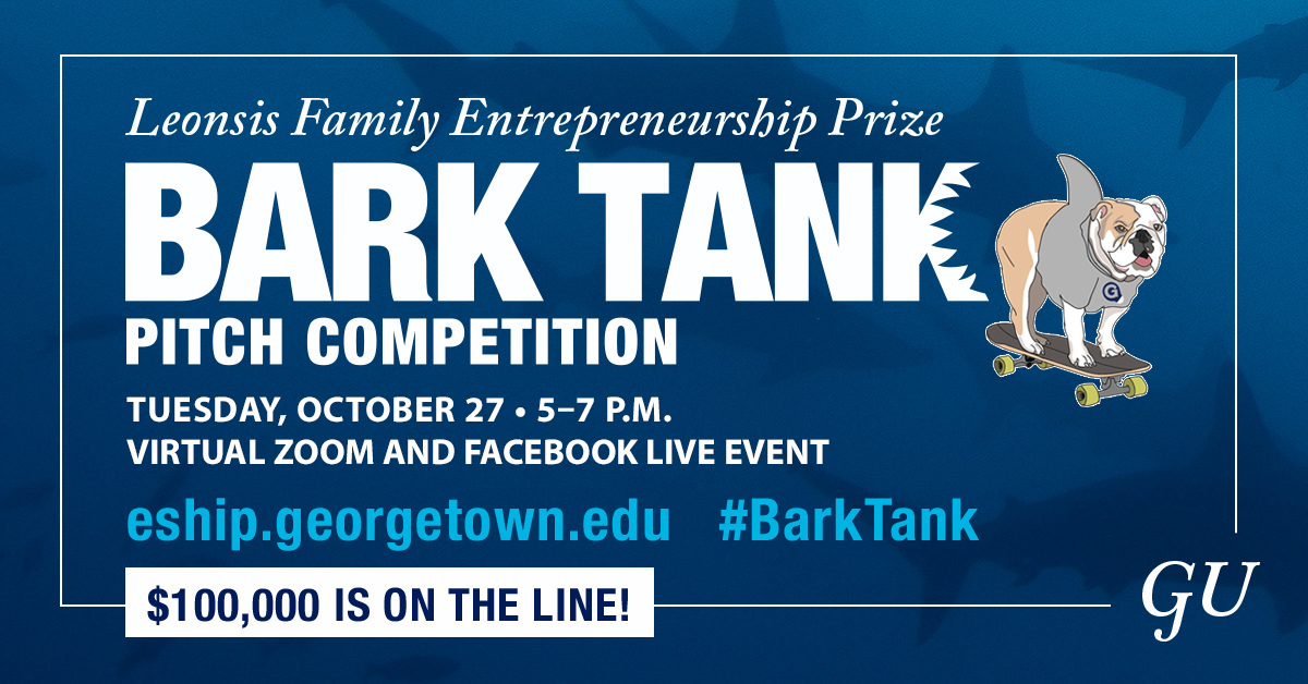 Pivot_Program's tweet photo. Pivot Alum Izuo-Ere (Mimi) Digifa will be one of eight finalists competing at the annual @GeorgetownEship Bark Tank pitch competition! Mimi developed the idea for her venture during her time in the #PivotProgram.

Register for the event at https://t.co/hTliywjExt. Good luck Mimi! https://t.co/igD9HD51jH
