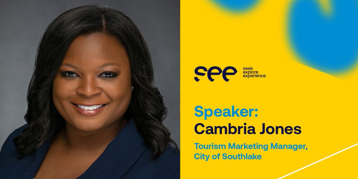 CrowdRiff's tweet photo. Behind every great destination marketing campaign is air-tight content planning. 

At SEE, we'll take a deep dive into how @CambriaSJones at @VisitSouthlake plans, sources, and publishes her content using CrowdRiff. 

This is one you don't want to miss! https://t.co/s2QoJ8Bjro https://t.co/YLpHMvYQoF