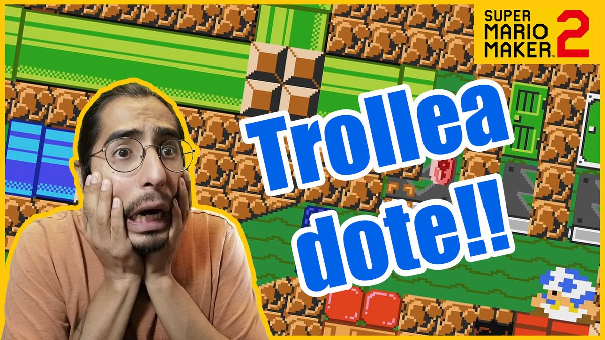 AudazPepino's tweet photo. Este nivel me TROLEO hasta con el Internet   Mario Maker 2    Nintendo S... https://t.co/0qfE4NaiNJ a través de @YouTube 
#videonuevo #mariomaker2 #nintendo #twitch #videogames #videojuegos #twitchgamer #twitchcommunity #twitchgaming #SuperMarioMaker2 #MarioMaker #MarioMaker2 https://t.co/xsIJlbBkOx