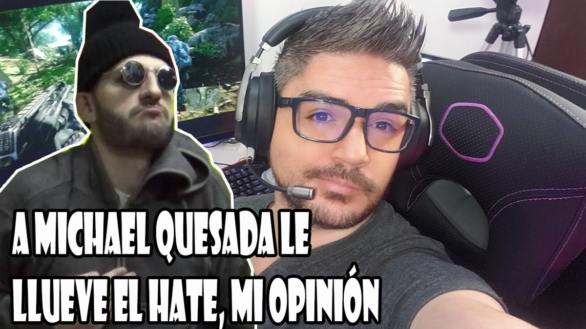 Sebaxkhan's tweet image. youtu.be/ohJEpw1rGNU  ánimo a los Creadores de contenido como #MichaelQuesada Sigan haciendo el increíble trabajo que hacen!!!