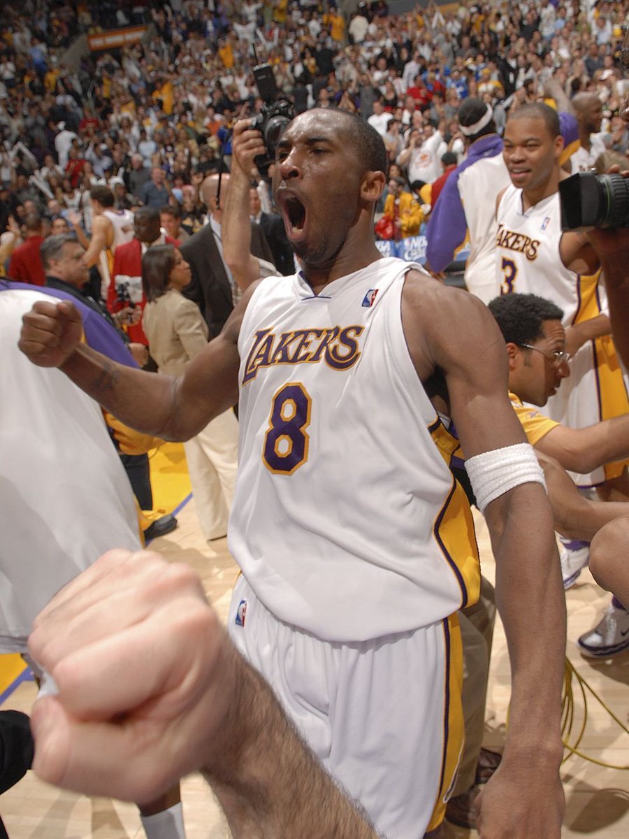 In Game 4, Kobe scored 24 points on 14 shots and dished out 8 assists. He shot 64.3 FG% & 68.5 TS%. Four of Kobe’s points included the one to force the game to overtime and one to win the game. Lakers’ defense held the Suns to 98 points on 43.8 FG%. Lakers lead the series 3-1.