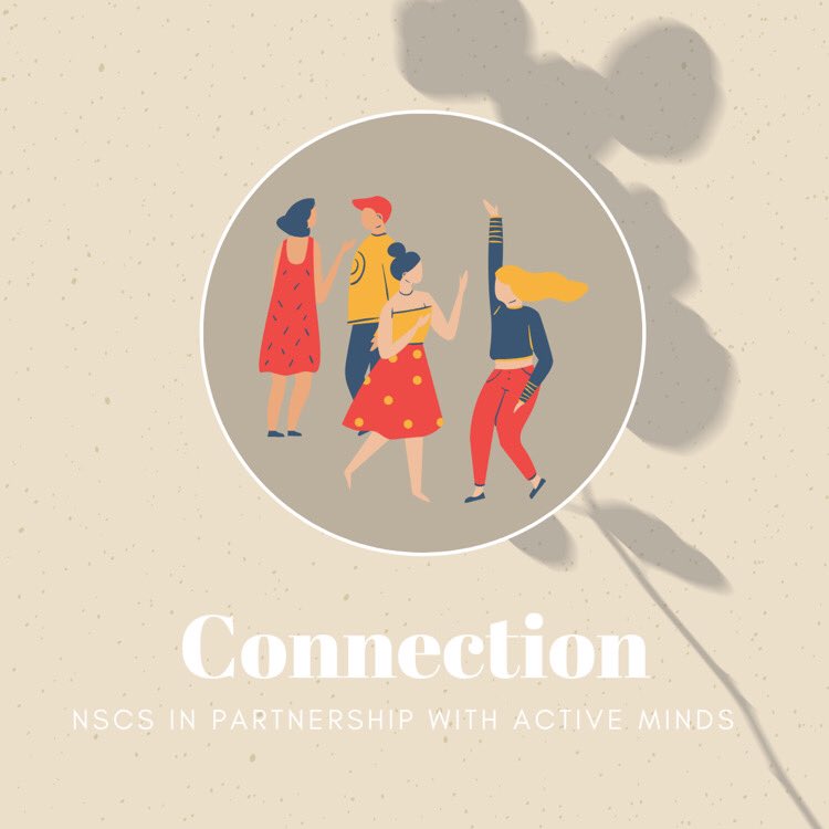 NSCS_UofA's tweet photo. make sure to check up on your friends and family!! connection with others helps boost your mental heath come join our event tonight at 5pm!!! where we will talk about our fundraising, and plan to help bring more awareness https://t.co/hlJe1Avlkh