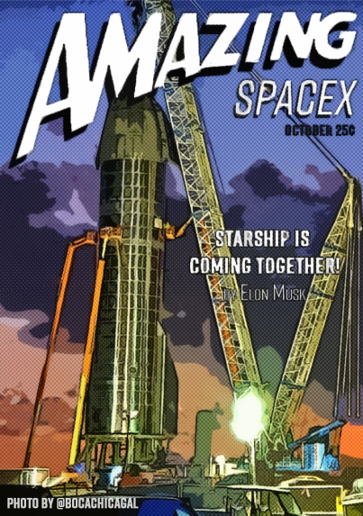 La realidad superó a la ficción 🚀

📸: <a href="/BocaChicaGal/">Mary</a> &amp; <a href="/GeoffdBarrett/">Geoff aka Holdfast043</a>.