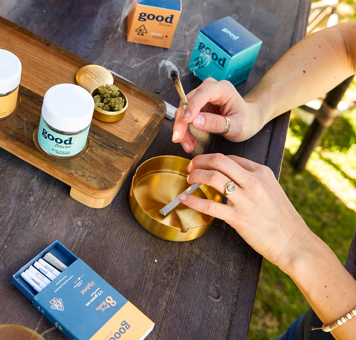 goodbrandsco's tweet photo. Hybrid and indica strains can quiet an active mind and release tension in your body, ushering you into a blissful place. https://t.co/f8MfNodK1O
