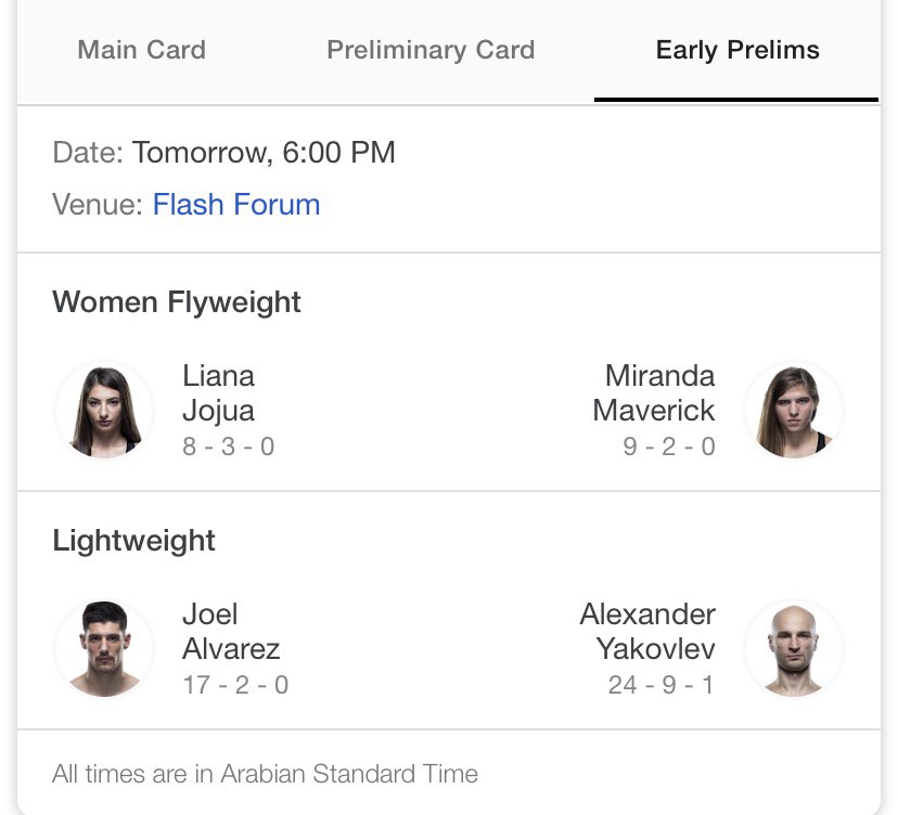 sultan77788's tweet photo. راح انقل لكم حدث UFC 254 بكره فضلو التغريدة راح ينزل رابط بث الحدث تحت التغريدة 

#ufc254
#UFCFightIsland 
#InAbuDhabi 
البث 

Maincard >> Prelims >> Early prelims https://t.co/L4rddSmrqc