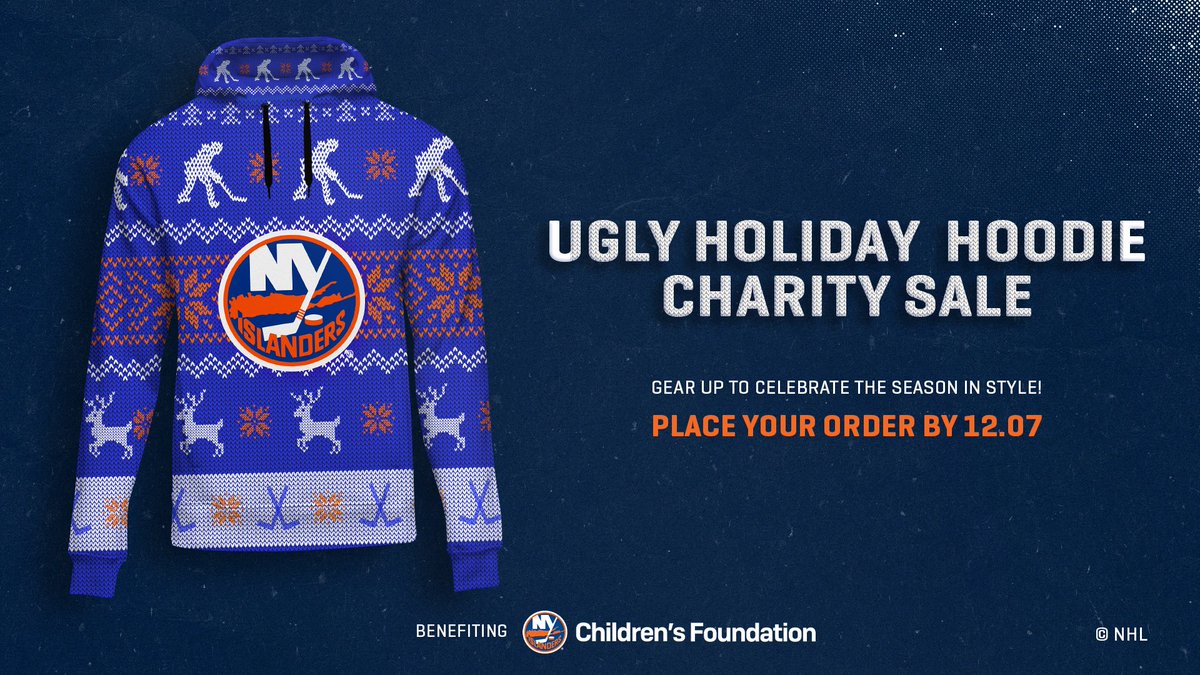 You can support the Islanders Children’s Foundation and get an awesome #Isles hoodie through our Holiday Hoodie campaign! Place your order by 10/28 to receive your package by the second week of December! 🤩
Order here: https://t.co/F7YJo5CY6o https://t.co/F3EJzlgD7i