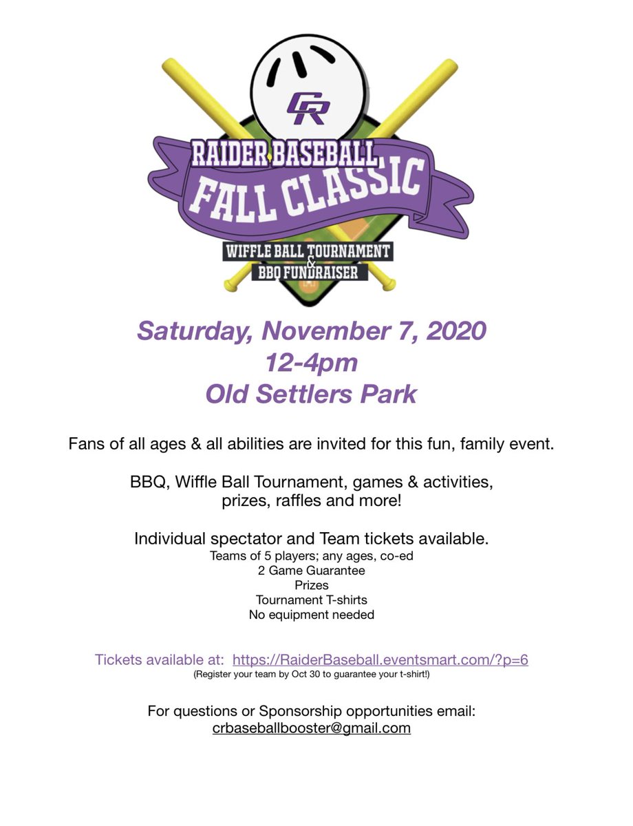 Calling all Raiders &amp; Alumni! Come get your game on! Team registration is $125, that’s $25 per player. registration fee includes a T-shirt, plus a Poke Jo’s BBQ plate with brisket, pinto beans, Mac n cheese and a cookie. REGISTER TODAY, DON’T WAIT!
