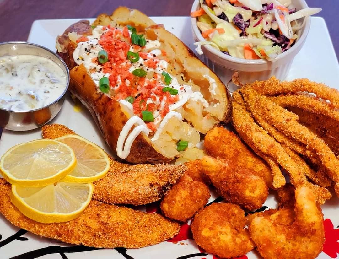 #Veganseafoodplatter