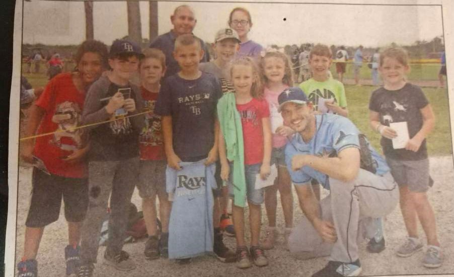 BGCofCCFL's tweet photo. The Boys &amp; Girls Clubs of Charlotte County want to wish Charlie Morton good luck in Game # 3 of the World Series.
Go Rays!!!!!!! https://t.co/5AlPefZWo5