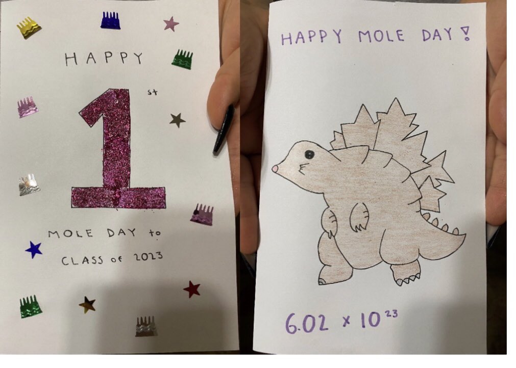 NHECHS_SNHS's tweet photo. It’s October 23rd which means it is #MoleDay2020 🧪Below are some amazing projects created by students of the Class of 2023! Great work to all of you! #Chemistry #ScienceMatters #NHECHS @HISD_NHECHS @UDevTX https://t.co/iWSSWphhFj