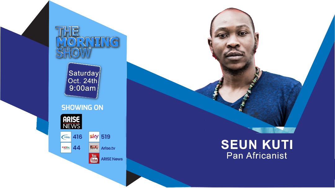 ARISE News Feed On Twitter Tomorrow On TheMorningShow RealSeunKuti