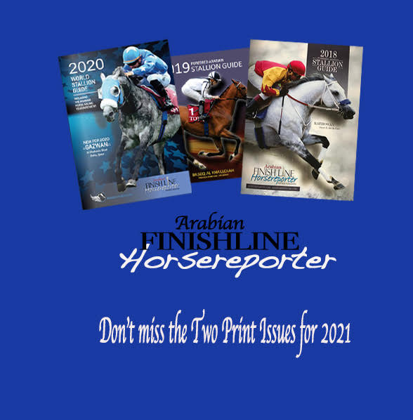 Coming in 2021...2 print issues from Arabian Finish Line and @Horsereporter - Stallion Guide/Year in Review in Jan. and the Farm Guide in June. U.S. residents can get both for $20. Previous subscribers to Arabian Finish Line get a special discount. Comment or DM to subscribe!