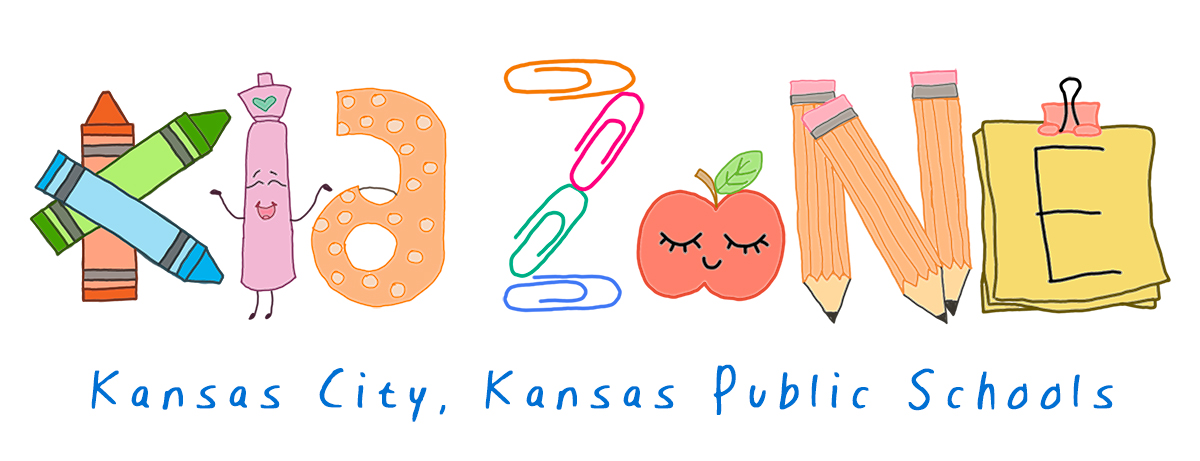 kckschools's tweet photo. Drum roll please...we have a winner!! 🥇

Congratulations to Linda Reyes, a 7th Grader at @GloriaWillisMS for winning the @KKidzone Logo contest. Linda's art is now the new logo for the Kidzone program. Way to be #kckpsontrack! https://t.co/N1UJ2ygBPN