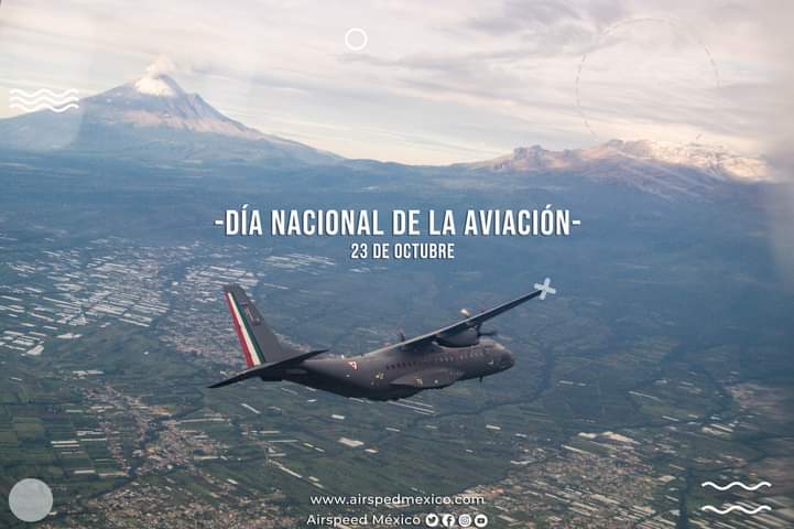 AirspeedMexico's tweet photo. "Día Nacional de la Aviación"
Se establece el 23 de octubre de 1943 por el entonces Presidente de México, el General Manuel Ávila Camacho con el objetivo de honrar a los pioneros civiles y militares del país

#AirspeedMX #DíaNacionalDeLaAviación #AviaciónMexicana #AirspeedFlights https://t.co/01ewqmR3uq