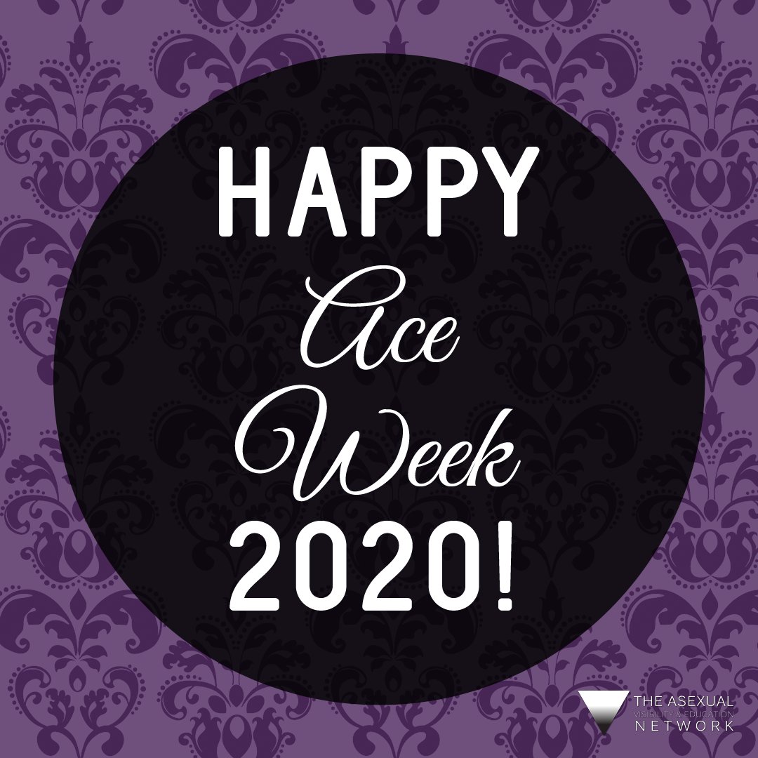 asexuality's tweet photo. Happy Ace Week 2020, everyone! This year we're focusing on the history of asexuality. https://t.co/hMEEoYjm8K

Remember, you are valid and 10000% appreciated for who you are. https://t.co/HGSR2cP6A8