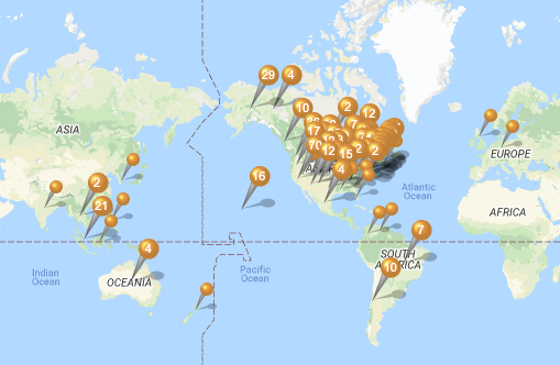 attend_WRMC's tweet photo. Where in the world are this year's #WRMC attendees? Check the map: https://t.co/LfkrD6yhSV
#wrmc2020goesinternational https://t.co/nSyl0yHANw