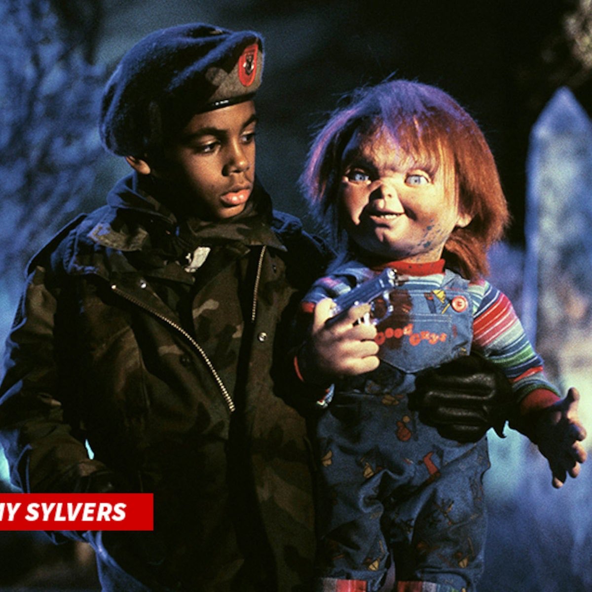 Jeremy Sylvers as Cadet Ronald Tyler from  #ChildsPlay3. Once  #TheLakeshoreStrangler realizes that he can’t possess the body of now teenager Andy Barclay,  #Chucky sets his sights on a new target. That target,  #JeremySylvers.