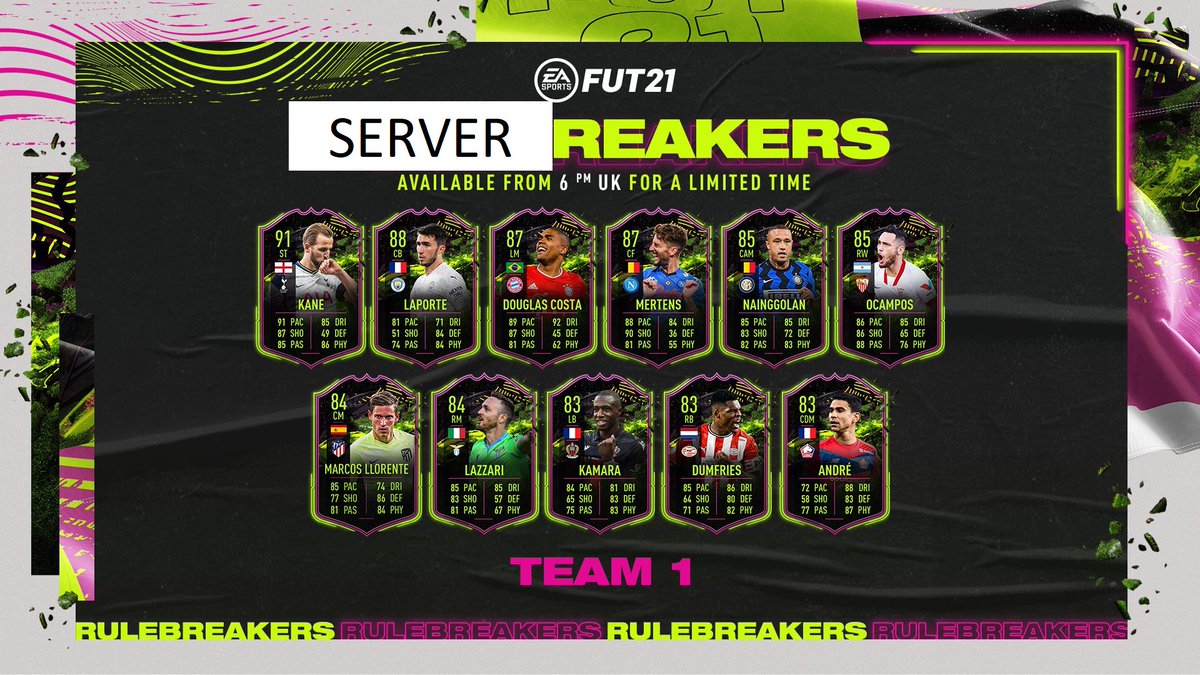 FlissTv's tweet photo. SICK #ServerBreakers PROMO BOYS & GIRLS!
🙄🙄🙄
#FIFA21 https://t.co/hDqFAkD44g