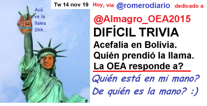 1erTuitero's tweet photo. #Bolivia Responsable(s) Habrá justicia
@Alejand90989221 @Albor_Adrian @CaroPeroncha @DanielRemedi @masc47 @Marco_Teruggi @PauloBaudouin @carballidopabad @robertopalomin2 
seg. Mutuo o ya invito:@MartaABardi @nestor_por @Juancruzgez @supersa98247610 https://t.co/i1Aln84jCc