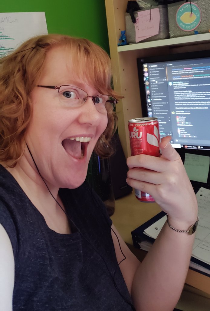 SpringHeartArts's tweet photo. Day One of @TheRAMCon The Blue Screen Waltz !
Let's do this!
#RAMConV2 https://t.co/n8RMC7u2qN