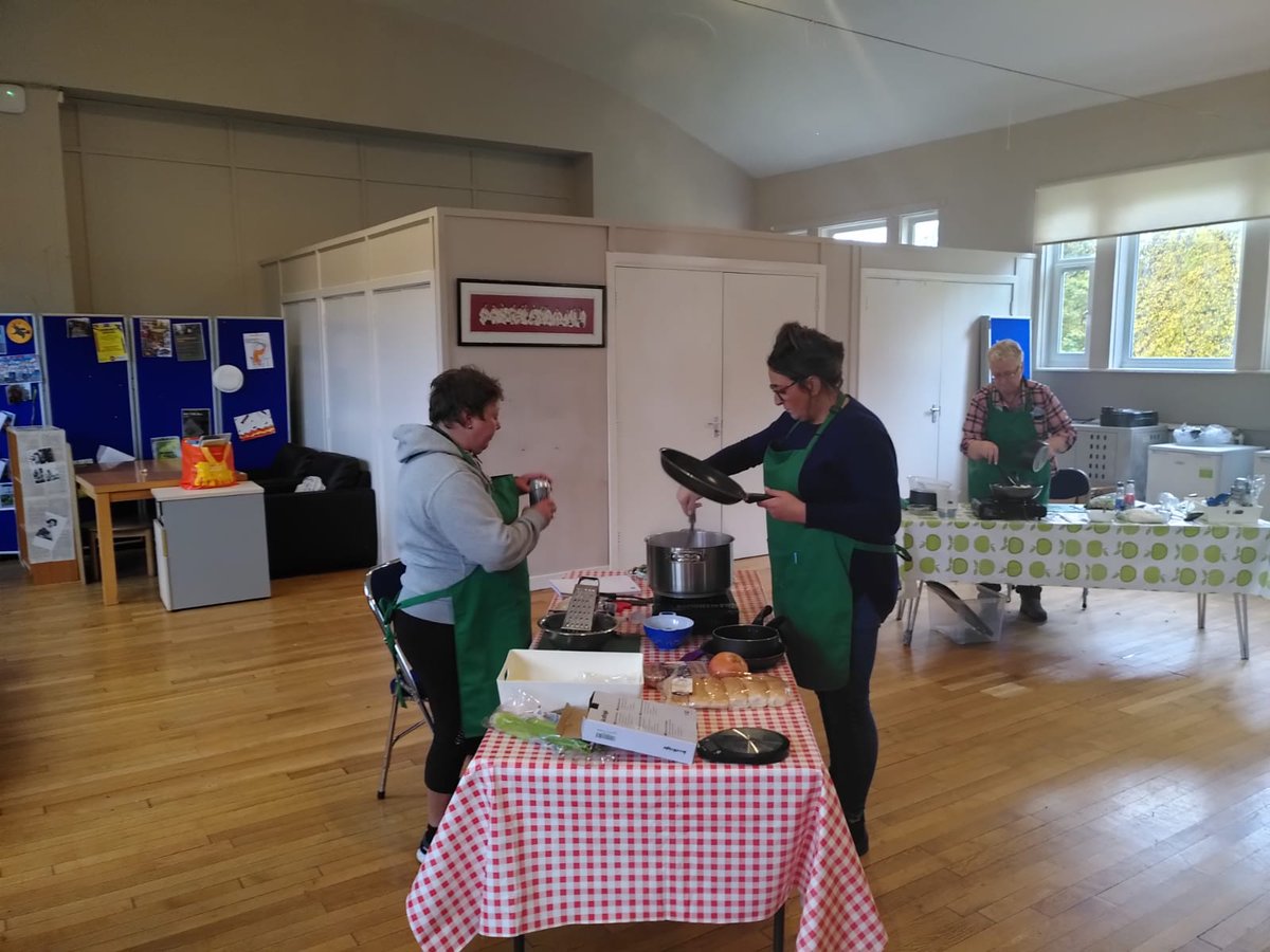 GreenheartG's tweet photo. More plot to Plate fun with participants from @CranhillDT We have an amazing group who been a blast so far, with foraging in Cranhill Park and some beautiful cuttings taken on the garden with @GreenheartG  and more amazing highly nutritious meal in the kitchen with @DenbyNigel https://t.co/OsSmqbxKI9