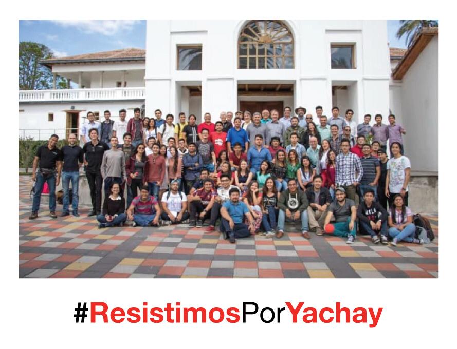 Yachay es la construcción de una ciudad, la creación de una universidad, la gestión de una empresa pública… Yachay es inversión social para Urcuquí, Imbabura y Ecuador. Yachay es trabajo, educación, ciencia, tecnología. #ResistimosPorYachay
