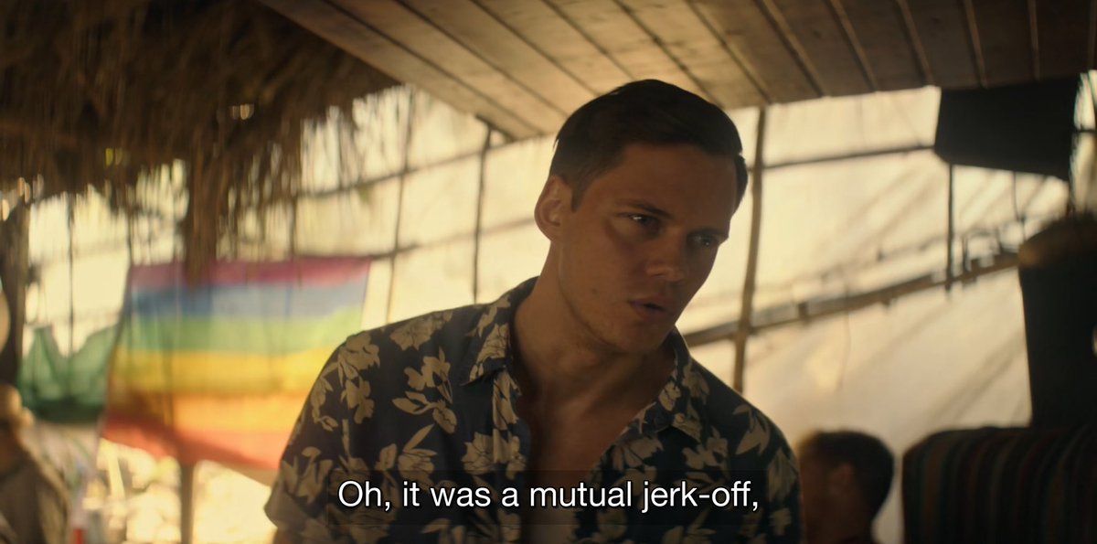 The banter between Mateo and Jonah is simply fantastic. Bill Skarsgård is absolutely hilarious throughout the episode. Jonah is a bit of a con-artist and Mateo is a naive child. When you mix those two together the adventure that comes about makes for such a fun ride  #SoulmatesAMC  