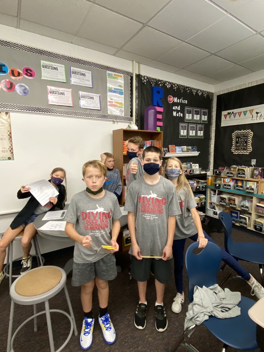 Thanks <a href="/CherryTreeElem/">Cherry Tree Elem.</a>  and <a href="/CTEPTO/">CTEPTO</a> for the awesome 5th grade shirts!