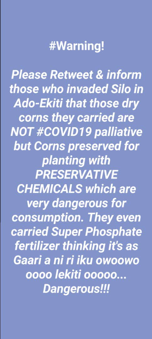 TradeByBarta's tweet image. Wahala for who no open eyes o 👀 
#palliatives