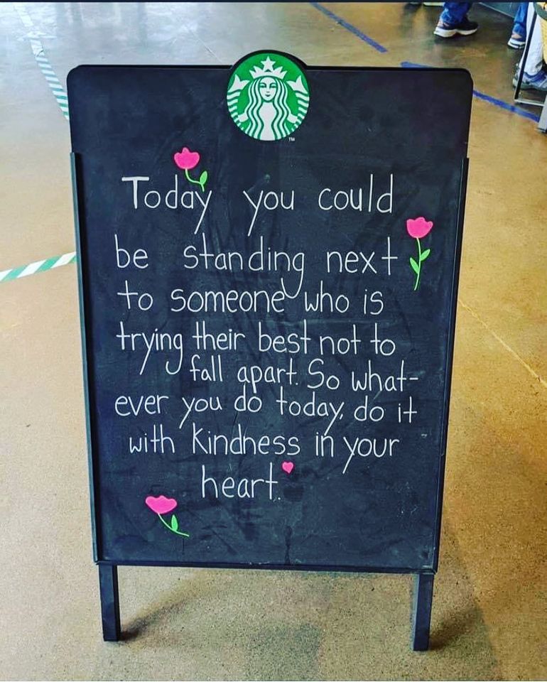 namiventura's tweet photo. Be kind, ALL the time!!! You never know who needs a kind word or kind gesture...
#BeKind #KindnessPaysOff #CareForOthers #WeCare #NAMIVC https://t.co/9sCy6kI1I6