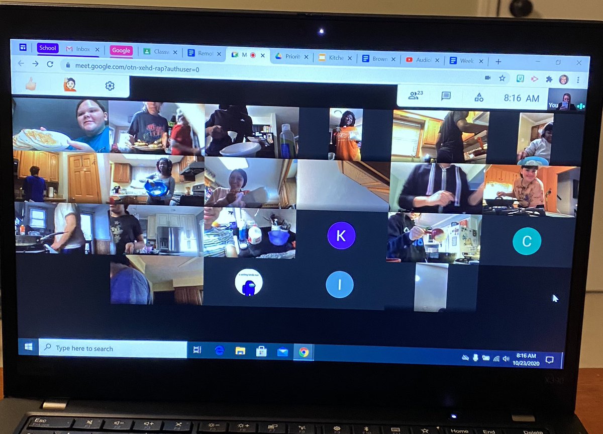 mrsmeyerstp's tweet photo. Another successful day of remote cooking. Today pancakes were on the menu 🥞 https://t.co/xnXI3w2Gco